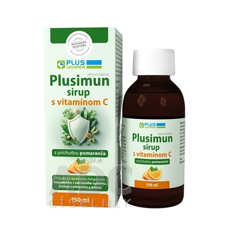 PLUS LEKÁREŇ Plusimun sirup