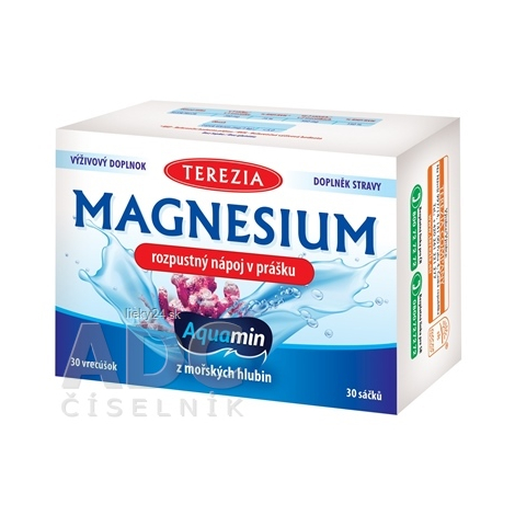 TEREZIA Magnesium rozpustný nápoj v prášku 30 x 6 g