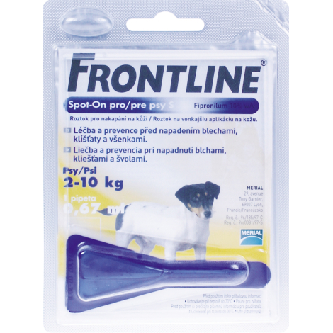 Frontline spot on pre psy  S (2- 10 kg)