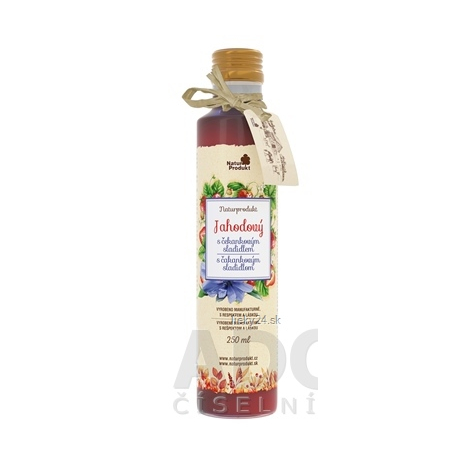 NaturProdukt Jahodový s čakankovým sladidlom