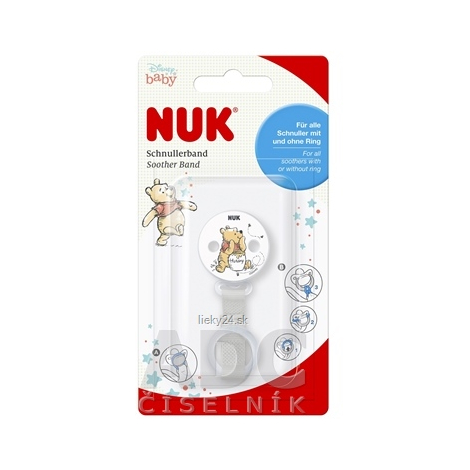 NUK Stuha na cumlík DISNEY Macko Pú
