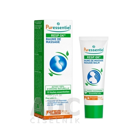 PURESSENTIEL Masážny BALZAM na lepšie dýchanie