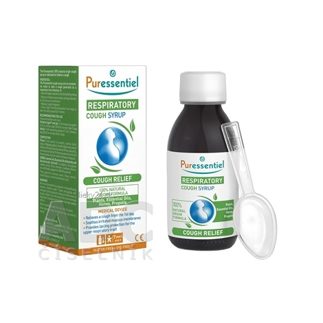 PURESSENTIEL Sirup proti kašľu