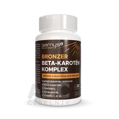 BARNY´S Bronzer beta-karotén komplex 30 kapsúl