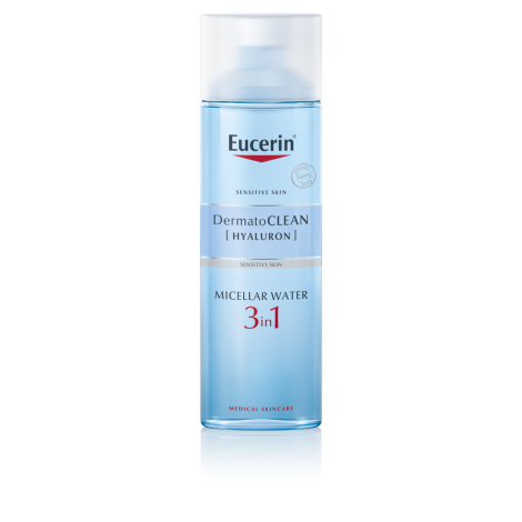 Eucerin DermatoClean Hyaluron Micelárna voda 3v1 citlivá pleť 200 ml