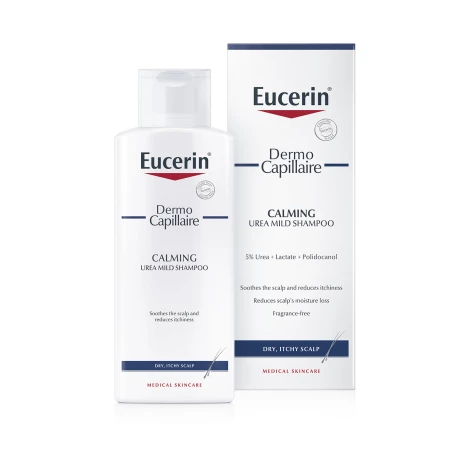 Eucerin DermoCapillaire Šampón na vlasy 5% UREA pre suchú pokožku