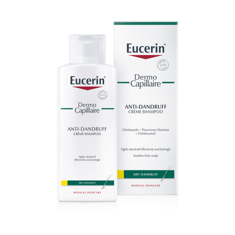  Eucerin Dermo Capillaire šampón proti suchým lupinám 250ml
