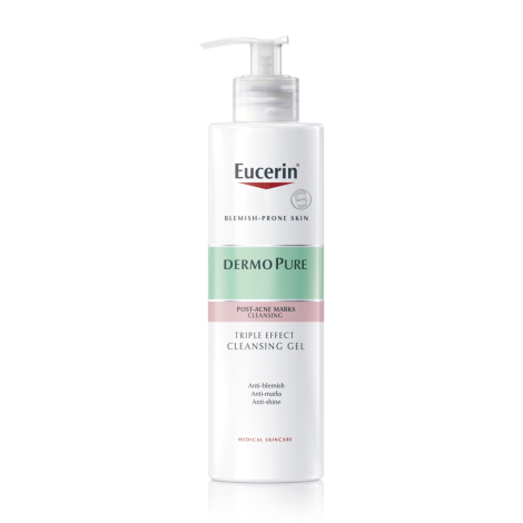 Eucerin DermoPure Exfoliačný čistiaci gél s trojitým účinkom 400ml