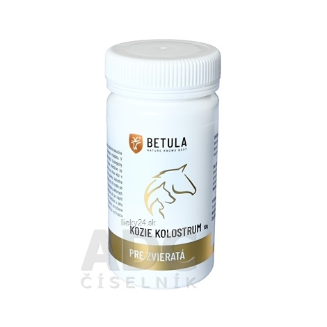 BETULA Kozie kolostrum pre zvieratá 10g