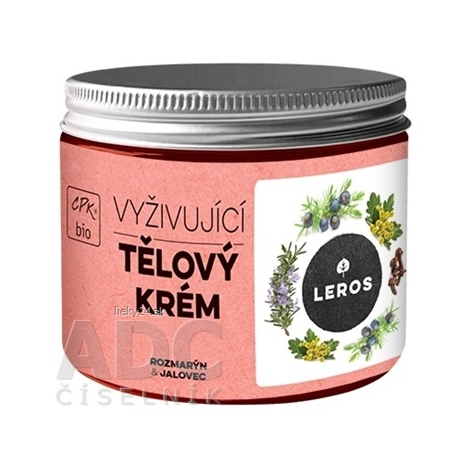 LEROS VYŽIVUJÚCI TELOVÝ KRÉM ROZMARÍN & BORIEVKA