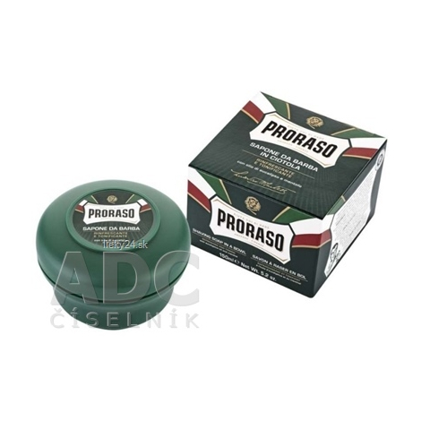 PRORASO Shaving Soap Jar Refreshing Eukalyptus