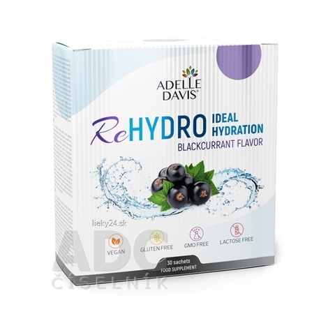 Adelle Davis ReHYDRO Ideálny pitný režim 30 dávok