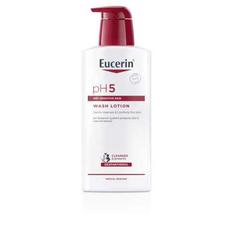 Eucerin pH5 sprchová emulzia pre citlivú pokožku 400 ml