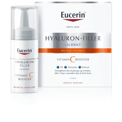 Eucerin Hyaluron-Filler + 3x EFFECT Vitamin C Booster 3x8 ml