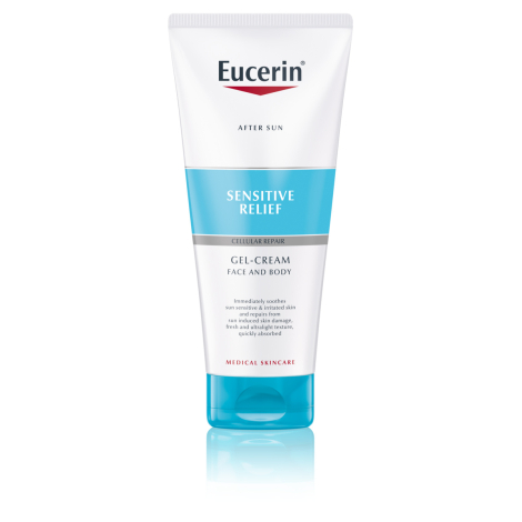 Eucerin SUN SENSITIVE RELIEF Regeneračný gélový krém po opaľovaní 200ml