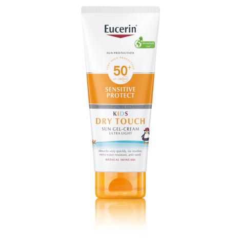 Eucerin SUN SENSITIVE PROTECT Detský gélový krém SPF 50+ 200ml