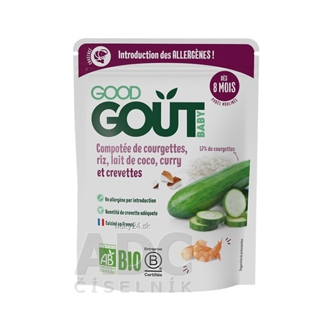 Good Gout BIO Krevety s ryžou, cuketou