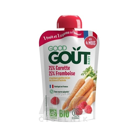 Good Gout BIO Mrkva s malinami