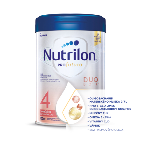 Nutrilon 4 Profutura DUOBIOTIK batoľacie mlieko (24+ mesiacov) 800g