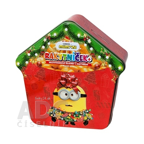 TEREZIA Rakytníček+ multivitamínové želatínky CHALÚPKA Mimoni 60 kusov