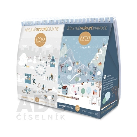 FYTO Vianočná darčeková sada čajov s kalendárom