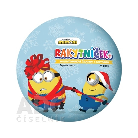 TEREZIA Rakytníček+ multivitamínové želatínky GUĽA Mimoni 60 kusov