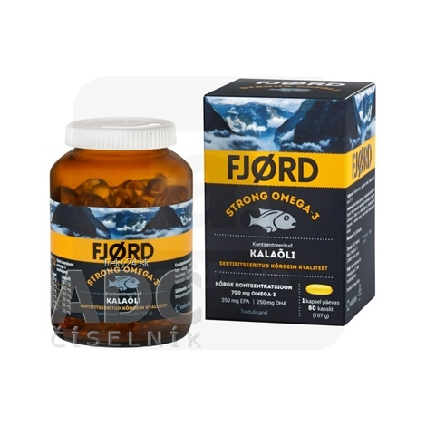FJORD STRONG OMEGA-3 Rybí olej