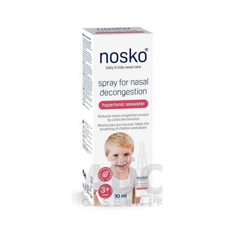 nosko sprej na uvoľnenie upchatého nosa