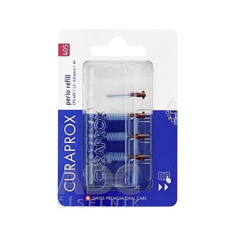 CURAPROX CPS 405 perio refill bordová