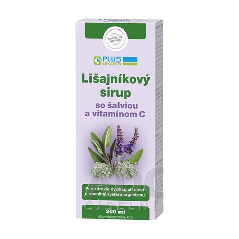 PLUS LEKÁREŇ Lišajníkový sirup