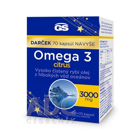 GS Omega 3 citrus Darček