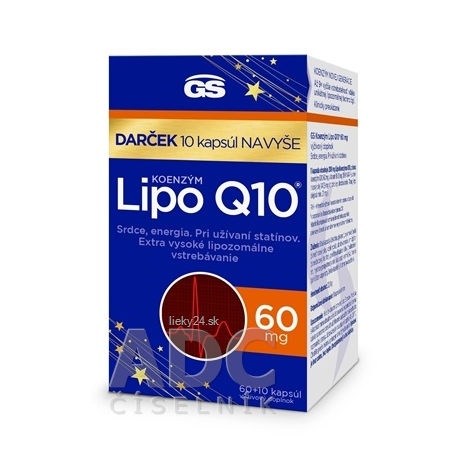 GS Koenzým Lipo Q10 60 mg