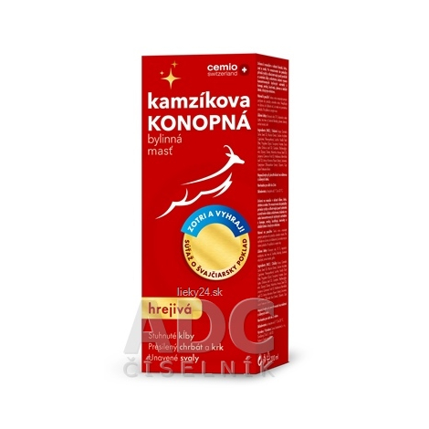 Cemio Kamzíkova konopná masť