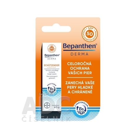 Bepanthen DERMA Balzam na pery SPF 50
