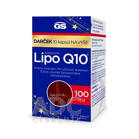 GS Koenzým Lipo Q10 100 mg