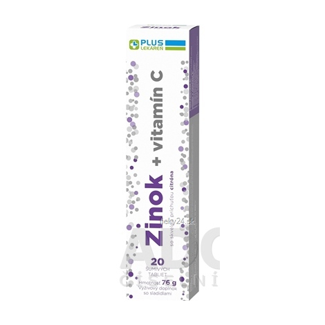 PLUS LEKÁREŇ Zinok + vitamín C