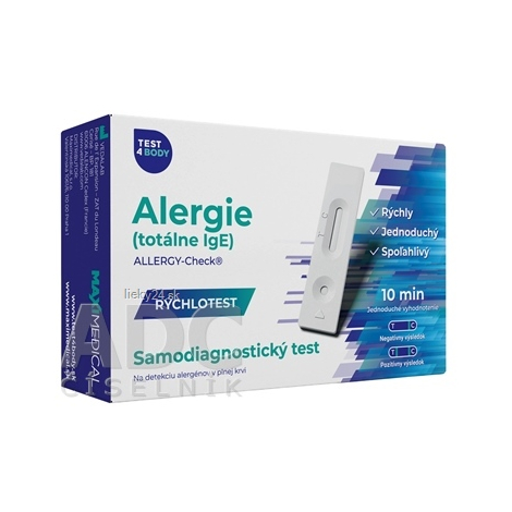 MAXIMEDICAL Rýchlotest Alergie-totálne IgE