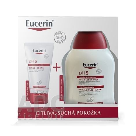 Eucerin pH5 na ruky Vianočná taštička 1ks