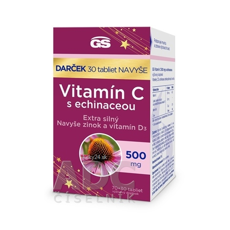 GS Vitamín C 500 mg s echinaceou Darček