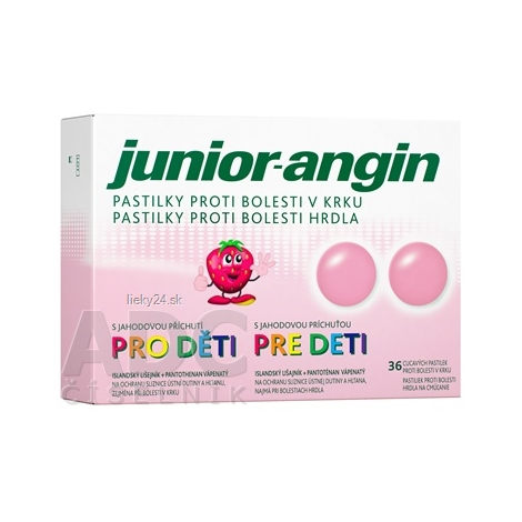 Junior-angin pastilky pre deti 36 ks