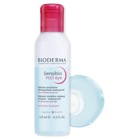 BIODERMA Sensibio H2O eye micelárny odličovač 125 ml