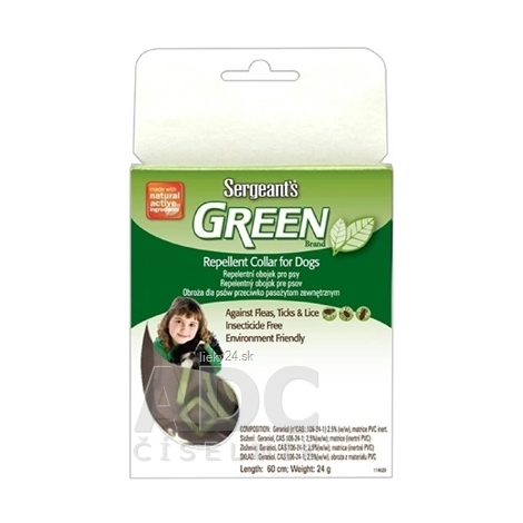 Sergeant's GREEN obojok pre psy