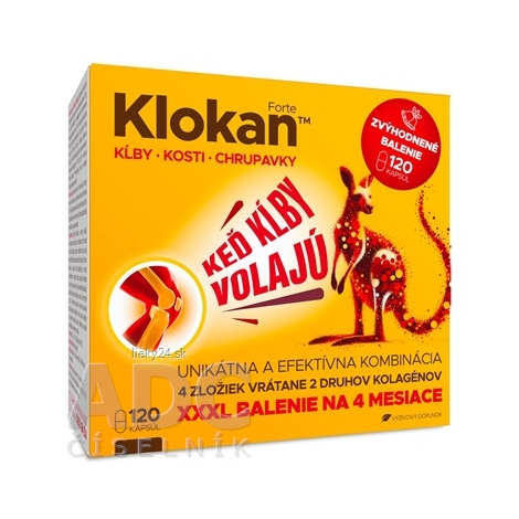 BARNY´S Klokan forte 120 kapsúl Vianočné balenie