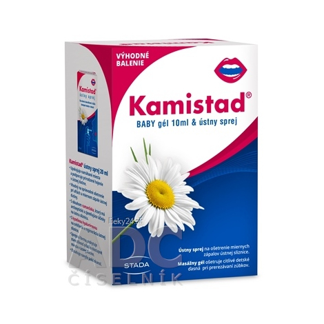 STADA Kamistad coopack Baby gél & ústny sprej