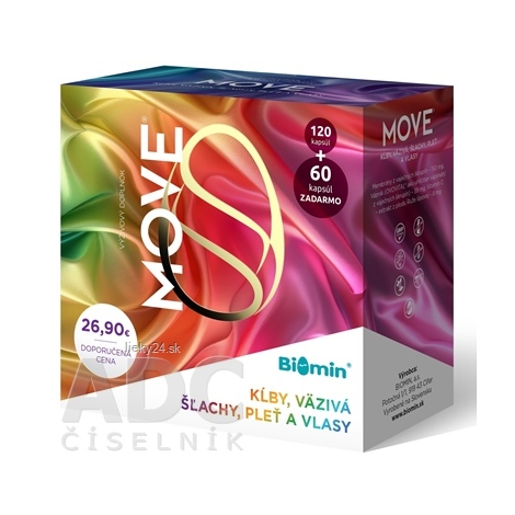 Biomin Move Vianočné balenie 120 + 60 kapsúl