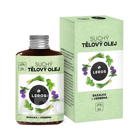 LEROS SUCHÝ TELOVÝ OLEJ BAZALKA & VERBENA