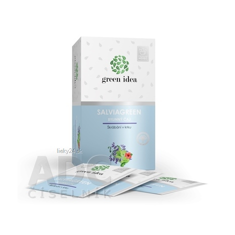 GREEN IDEA Salviagreen bylinný čaj 20 x 1,5 g