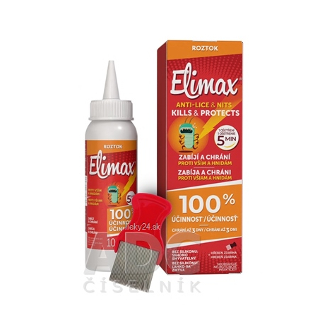 ELIMAX ROZTOK PROTI VŠIAM A HNIDÁM