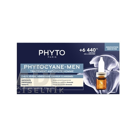 PHYTO PHYTOCYANE-MEN Pri vypadávaní vlasov u mužov