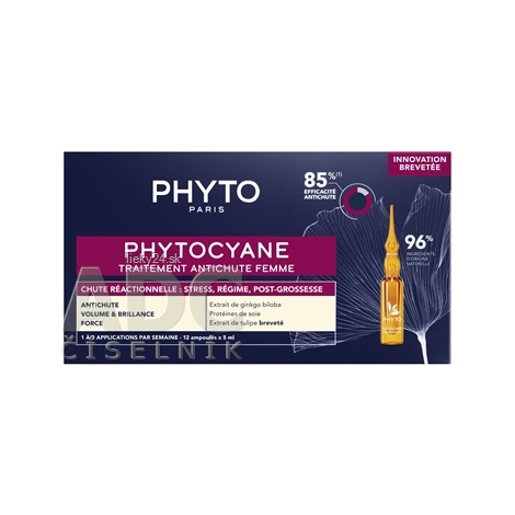 PHYTO PHYTOCYANE Pri vypadávaní vlasov u žien
